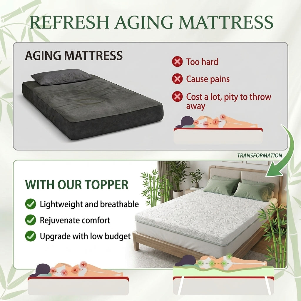 Bamboo Mattress Topper