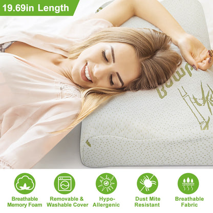 Bamboo - Memory Foam Pillow