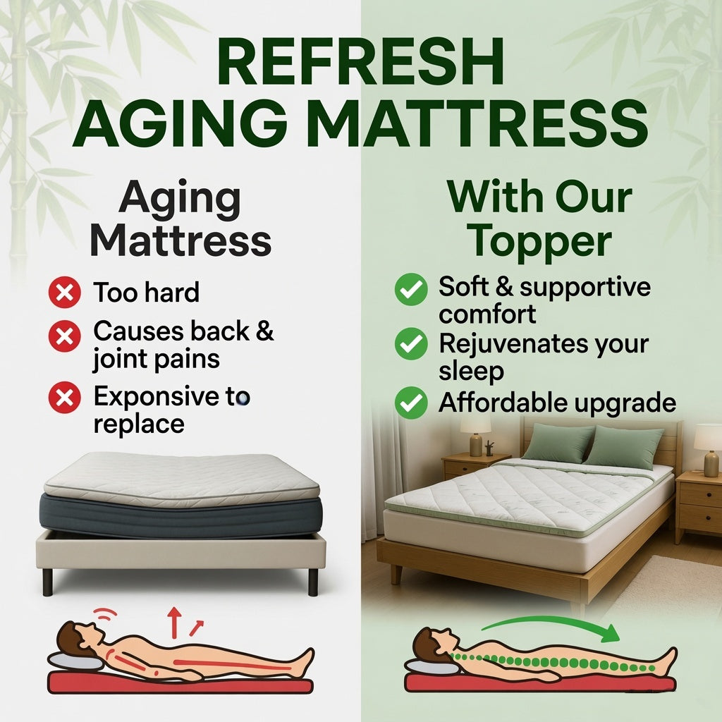 Bamboo Mattress Topper